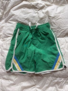 HA Green Kid’s Swim with Contrast Stripe